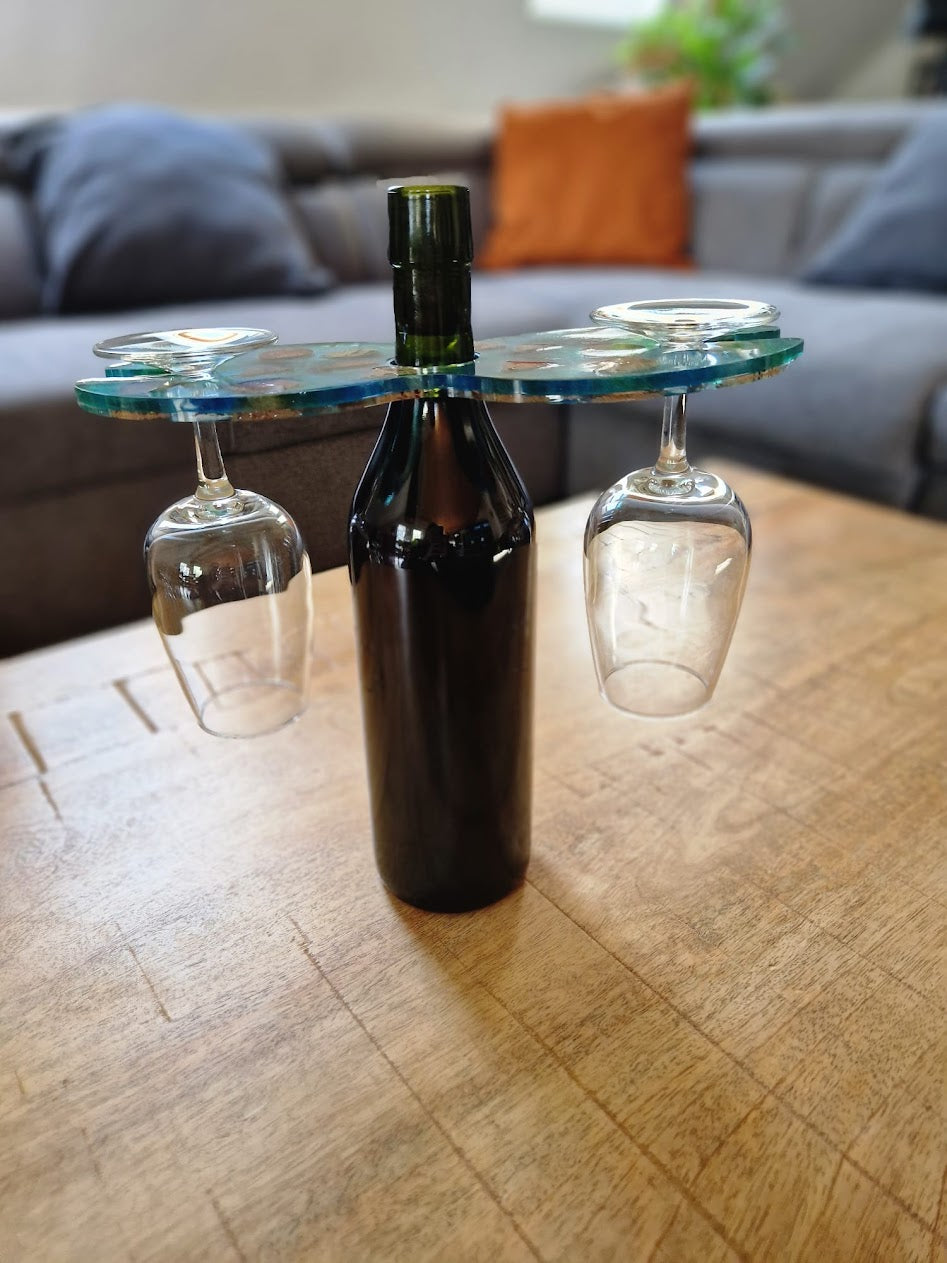 Porte-Bouteille et Verres