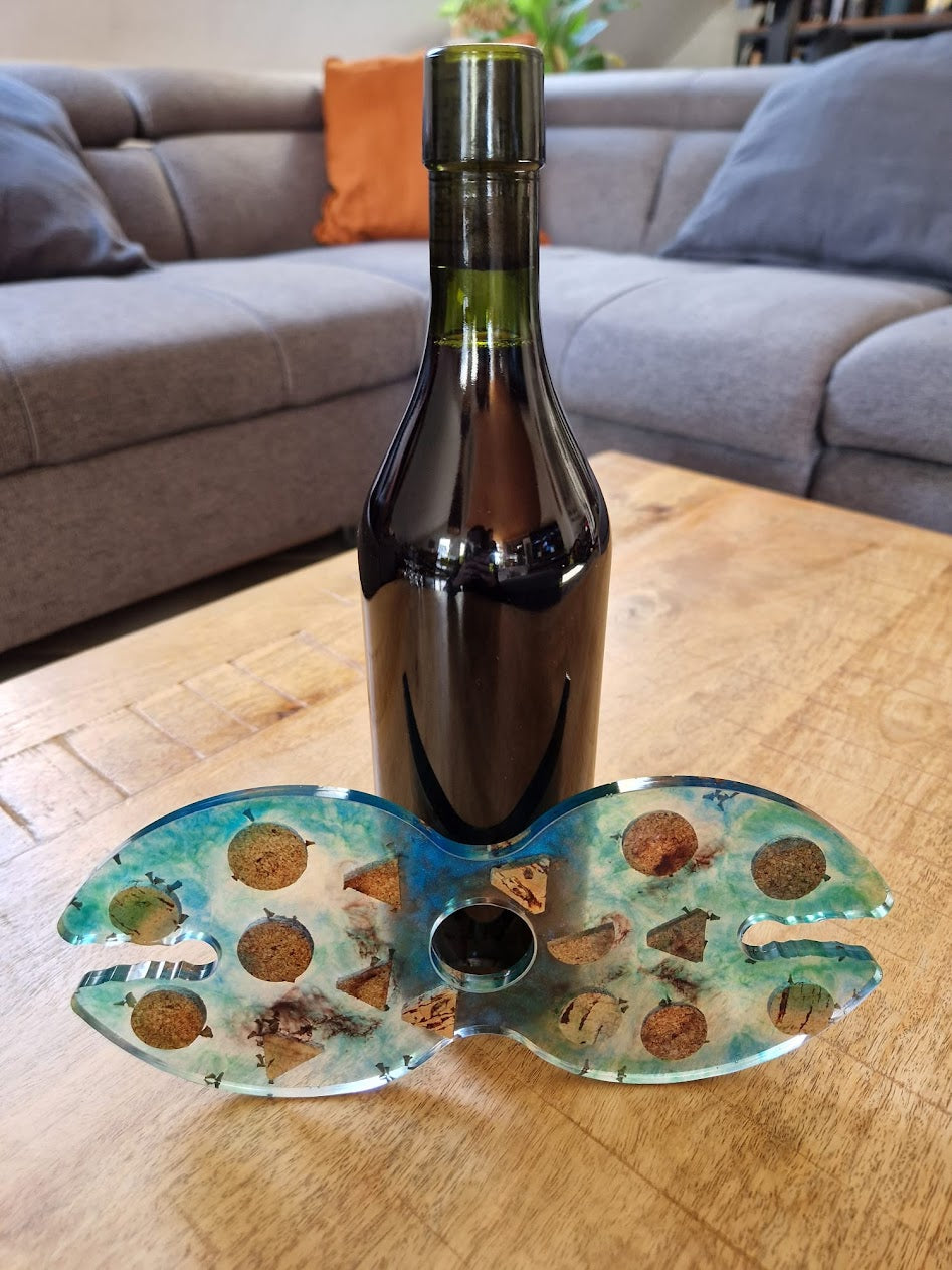Porte-Bouteille et Verres